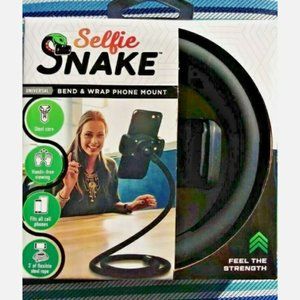 SELFIE SNAKE Bend Wrap Universal Phone Mount VLOG TikTok YouTube
